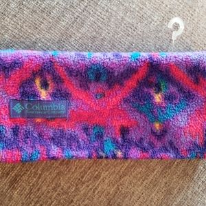 Vintage 70's Columbia Headband Vivid Colors! L@@K!